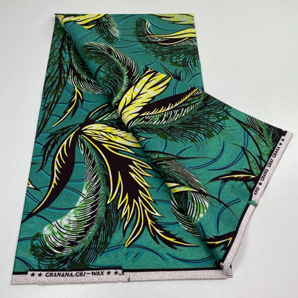 2026 New Style Nigeria Golden- Wax Print Fabric - High Quality African Wax Print Fabric for Patchwork, Clothing & DIY" 3C4