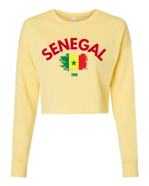 Women's Crop Fleece Crewneck Sweatshirt