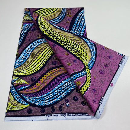 2026 New Style Nigeria Golden- Wax Print Fabric - High Quality African Wax Print Fabric for Patchwork, Clothing & DIY" 3C4