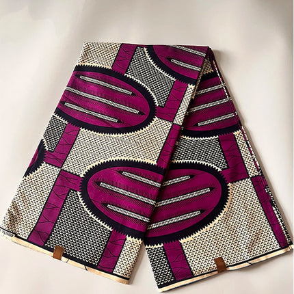 2024 Wax fabric  real wax fabric  African Ankara wax Ghana fabric 100% cotton high quality 6 yards for party/wedding dress