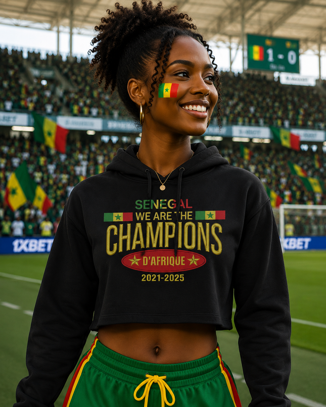Women’s Lightweight Crop Hooded Sweatshirt