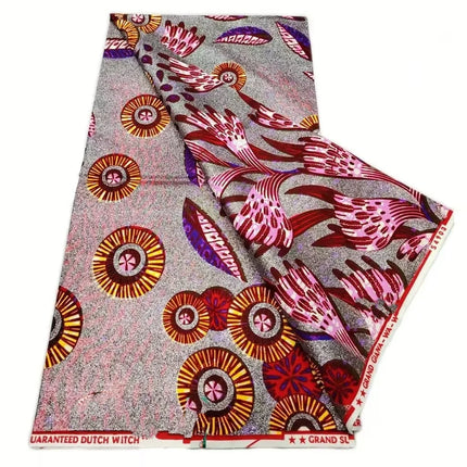 2026 New Style Nigeria Golden- Wax Print Fabric - High Quality African Wax Print Fabric for Patchwork, Clothing & DIY" HS3