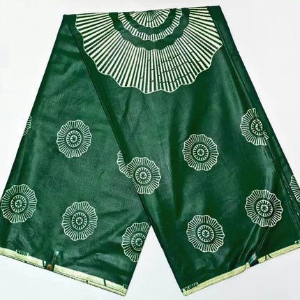 2025 New Bazin 100% Cotton Top Quality Damask Wax African Fabric For Wedding Dress Making Craft Loincloth TT5