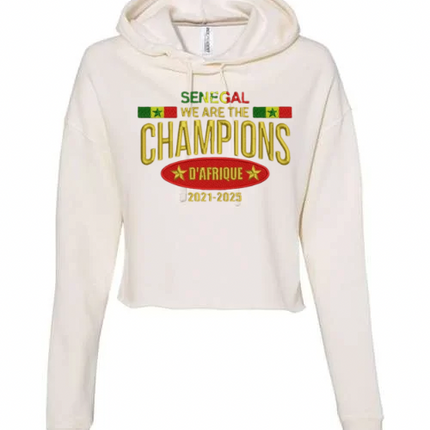 Women’s Lightweight Crop Hooded Sweatshirt
