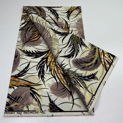 2026 New Style Nigeria Golden- Wax Print Fabric - High Quality African Wax Print Fabric for Patchwork, Clothing & DIY" 3C4
