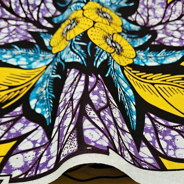 New collection veritable super Holland wax print fabric, 100% cotton African loincloth, wax clothing for garment, dress, uniform