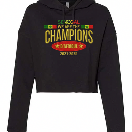 Women’s Lightweight Crop Hooded Sweatshirt