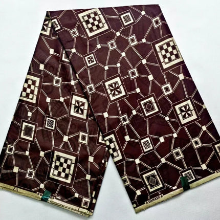 2025 New Bazin 100% Cotton Top Quality Damask Wax African Fabric For Wedding Dress Making Craft Loincloth TT5