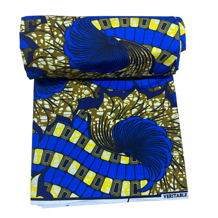 Authentic African Ankara Wax Fabric 6 Yards Fresh Stock Top Quality Perfect for Sewing DIY Projects