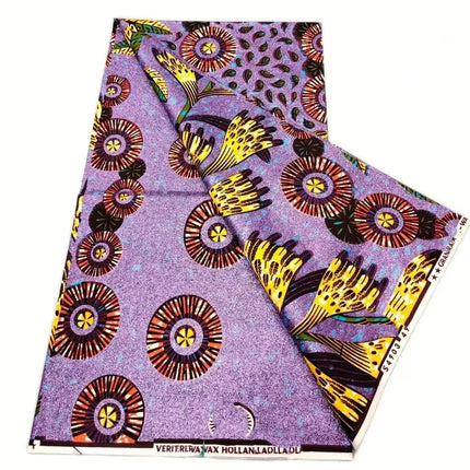 2026 New Style Nigeria Golden- Wax Print Fabric - High Quality African Wax Print Fabric for Patchwork, Clothing & DIY" HS3